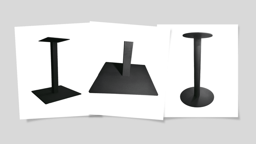 TABLE STANDS Corten Art